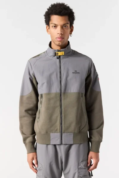 Sweater Jacket JANGO Olive Grey-Pewter