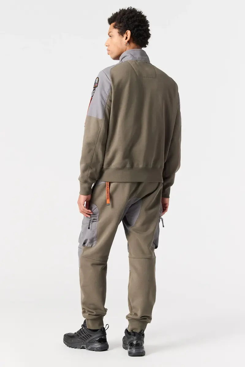 Sweater Jacket JANGO Olive Grey-Pewter - Image 3