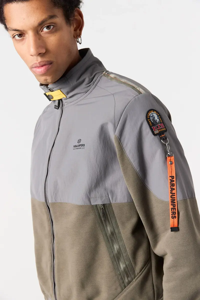 Sweater Jacket JANGO Olive Grey-Pewter - Image 4