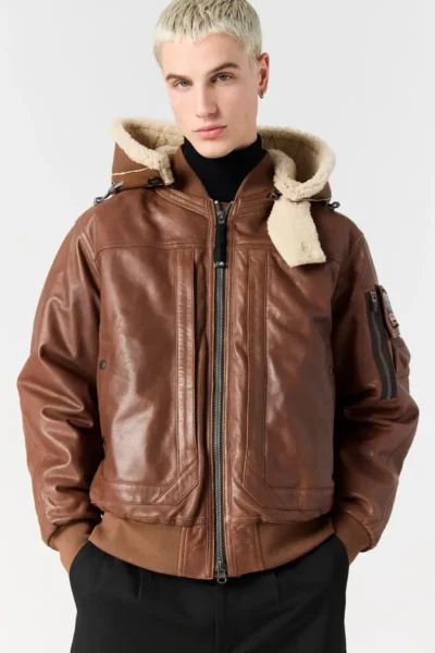 Leather Jacket JULIUS SPECIAL Clay