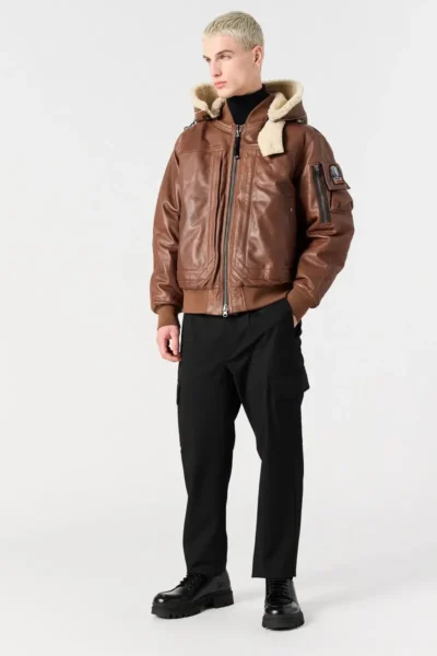 Alternative view of Leather Jacket JULIUS SPECIAL Clay