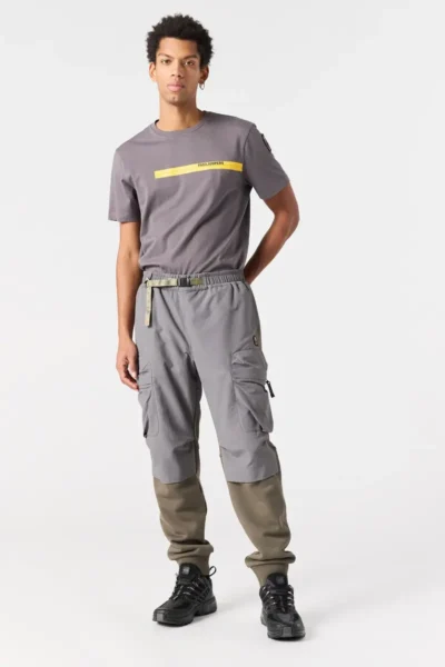 Pants OSAGE Olive Grey-Pewter